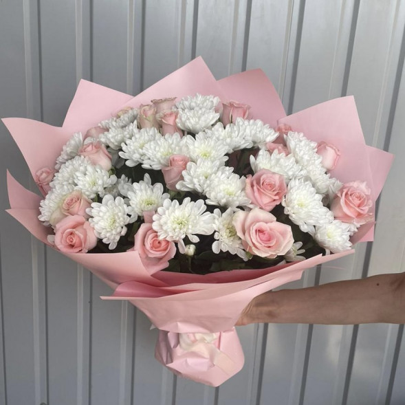 Букет «Нежная хриза» в Ялте