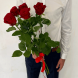 5 красных роз в Ялте