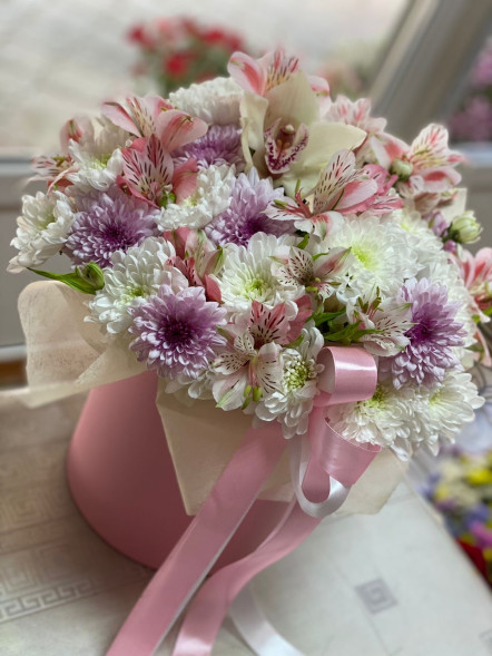 Цветы в коробке &quot;Солнечное утро&quot; в Ялте