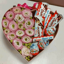 Композиция в коробке &quot;Приятный сюрприз&quot;